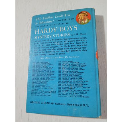 What happened at midnight Hardy boys Franklin Dixon book 10 hardcover fiction