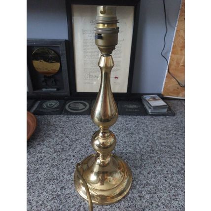 Table Lamp Light 320mm Tall Aged Metal, Classic Desk Sideboard