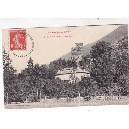 Fronsac La Tour France Postcard posted 1908 VGC