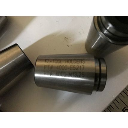 LOT 12 FL-TOOL 4000-E5217 HOLDERS,4000-M13.25,FL 4002 .6563"/16.67MM COLLETS,EM