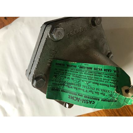 1 1/4" CASH VALVE PRESSURE REGULATOR,CASH ACME 1 1/4" PRESSURE REDUCING VALVE,EW