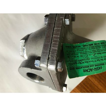 1 1/4" CASH VALVE PRESSURE REGULATOR,CASH ACME 1 1/4" PRESSURE REDUCING VALVE,EW