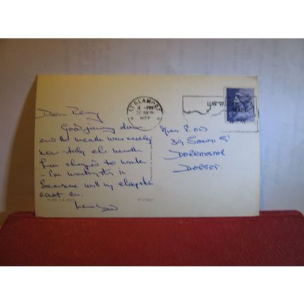 PORT TALBOT, WALES used postcard 1977 pm =