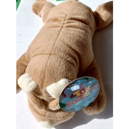 VTG, Toy Factory Bulldog, Brown, 9 in Long