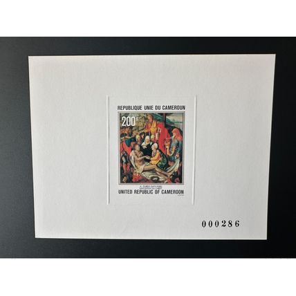 Cameroun 1978 Mi. 880 Epreuve De Luxe Tableau Albrecht Dürer Christ Déposition