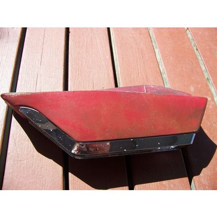 1965 Plymouth Barracuda Red Floor Shift Automatic Console OEM 2581206 2581226