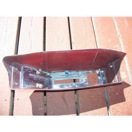 1965 Plymouth Barracuda Red Floor Shift Automatic Console OEM 2581206 2581226