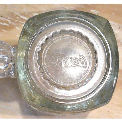 Vintage 1997 Coca Cola Santa Coke Machine 20 Oz Heavy Solid Glass Drinking Mug