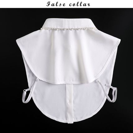 Women False Half Collar Fake Shirt Blouse Ladies Peter Pan Detachable Collars