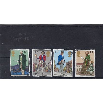 GB 1979 - Rowland Hill Death Centenary - Fine Used Set Of Four - SG 1095 - 1098