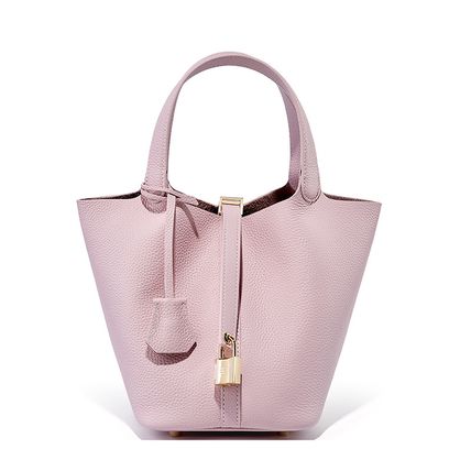 Women Genuine Leather Handbag Shoulder Purse Satchel Tote Crossbody Bag Pink