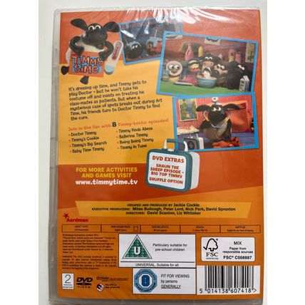 TIMMY TIME - DOCTOR TIMMY (UK DVD, 2012 - SEALED)