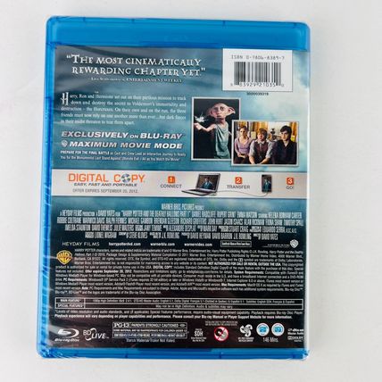 Harry Potter and the Deathly Hallows Part 1 Blu-ray/DVD Combo Pack New Sealed