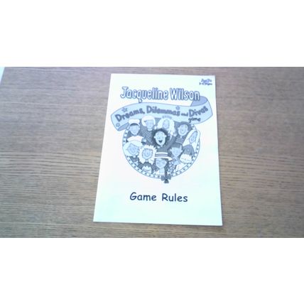 JACQUELINE WILSON: DREAMS, DILEMMAS and DIVAS GAME (Paul Lamond Games) 2015