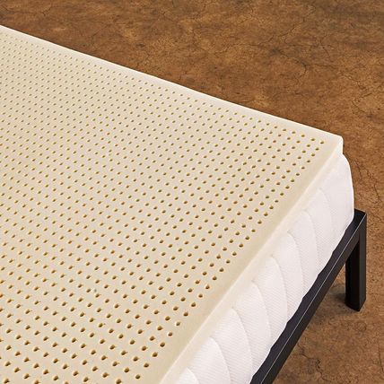 Pure Green Natural Latex Mattress Topper - Soft - 3 Inch - Queen Size (GOLS Cert
