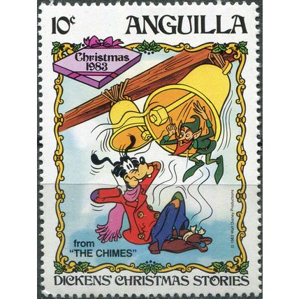 Anguilla. 1983. Goofy and Imp (from "Mickeys Christmas Carol") (MNH **) Stamp
