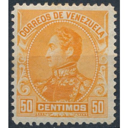 Simon Bolivar: 50c - Venezuela 1901 - NM H - MiNr 57
