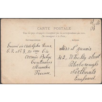 Foire aux Chevaux, La Croûte, Coutances, c.1915 - Coulomb CPA