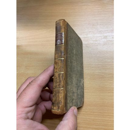 1795 "THE POETICAL WORKS OF JOHN MILTON" VOL 2 TINY ANTIQUE BOOK (P2)