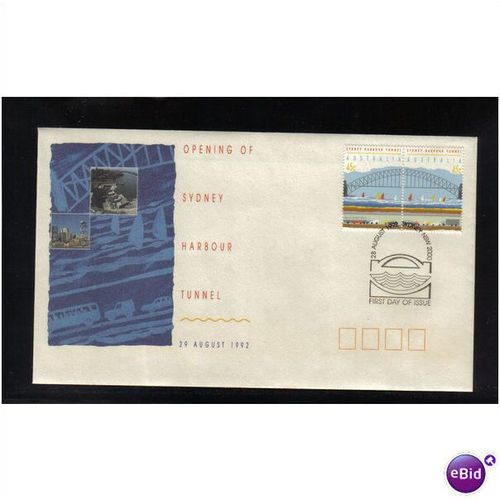 1992 AUSTRALIA OPENING OF SYDNEY HARBOUR TUNNEL FDC