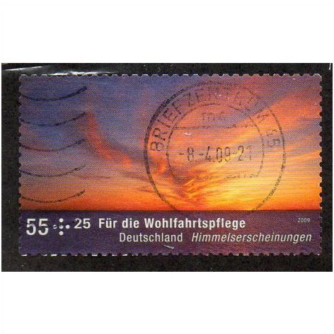 GER 2009 55c+ 25 (S/A) 'WELFARE FUNDS -CELESTIAL PHENOMENA FINE USED (EBID11291)