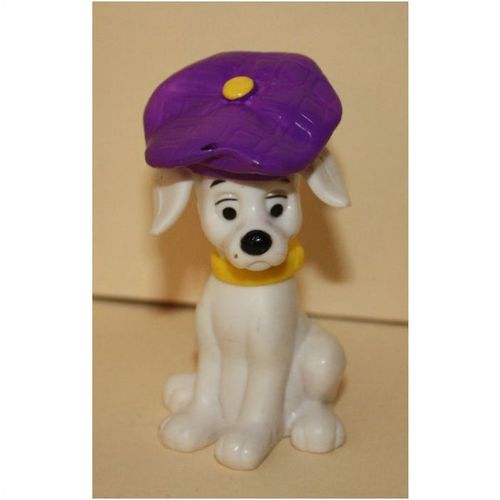 1996 McDonalds Disney's 101 Dalmatians Dog in Purple Golf Cap
