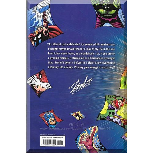 Amazing Fantastic Incredible: A Marvelous Memoir (2015) *Stan Lee / Hardbound*