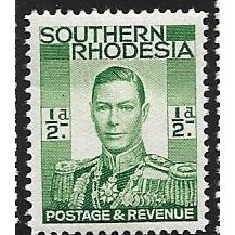 SOUTHERN RHODESIA 1937 SG 40 - MLH (*)