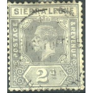 Sierra Leone 1912 - SG134 - 2d grey - KGV - used​