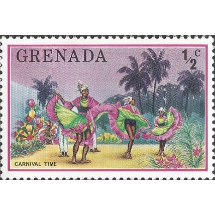 GRENADA, Carnival time, lilac 1976, ½c, #2