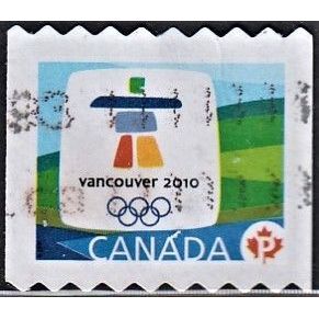 CANADA, 2009 'P' Winter Olympics, SG 2590 (Scott #2307A), used