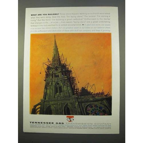 1963 Tennessee Gas Transmission Company Ad - Building