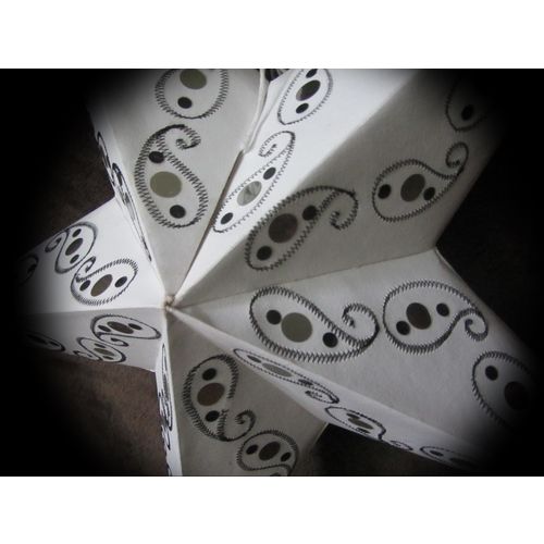 Papierstern, Leuchtstern, 61cm, Fensterdekoration,
