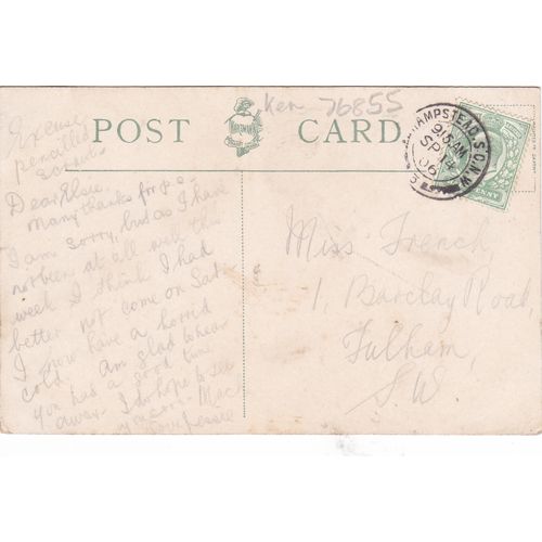 The Warren Folkestone Kent Postcard (KEN76855)