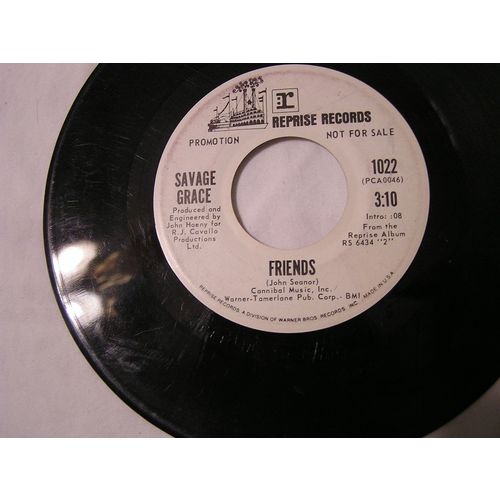 Savage Grace Promo 45-YONDER/FRIENDS