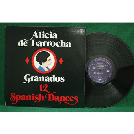 Alicia De Larrocha - Granados: 12 Spanish Dances - TV 34771 - NM
