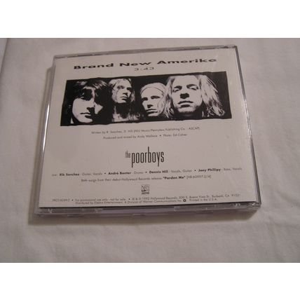 The Poorboys 5" Promo CD Single-BRAND NEW AMERIKA
