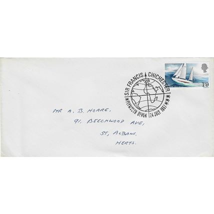 GB 1967 Sir Francis Chichester FDC Plymouth pm