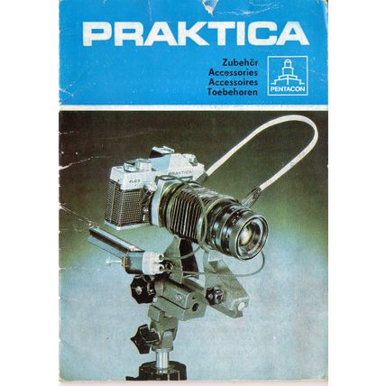 1981 Praktica Accessory Catalog