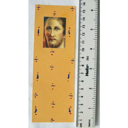 Vintage bookmark - illustration of Christ