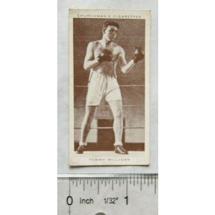 1938 Churchmans Boxing Personalities No. 29 Tommy Milligan