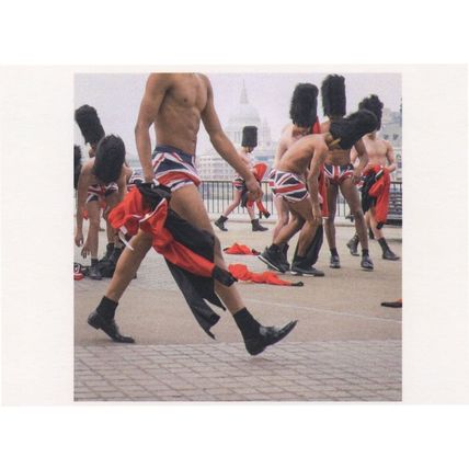 Alternative Changing Of The Guards Military Ceremony Comic Postcard