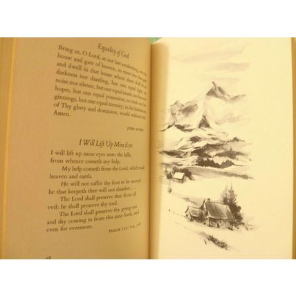 I WILL LIFT UP MINE EYES INSPIRING WORDS OF COMFORT AND HOPE HALLMARK EDITIONS