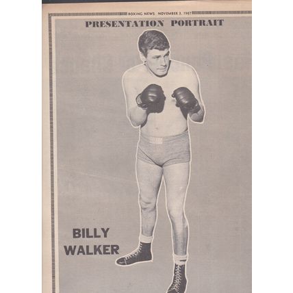 Boxing News 3 Nov 1967- Henry Cooper v Billy Walker Cover, Preview & Posters