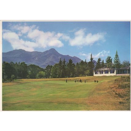 Georges Championship Golf Course Cape South Africa Postcard