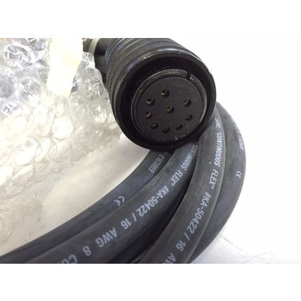 NEW AA1077 SINE KA-50422 / 16 CONTINUOUS FLEX 16 AWG 8 CONDUCTOR SERVO CABLE,DB