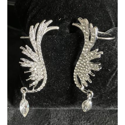 Earrings Angel Wings Bling Ear Cuff #970