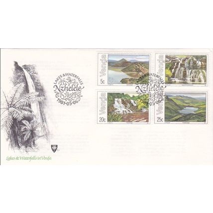 Venda 1981 Lakes and Waterfalls FDC