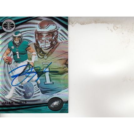 JALEN HURTS 2023 AUTOGRAPHED PHILADELPHIA EAGLES ALL-PRO SUPER BOWL QUARTERBACK