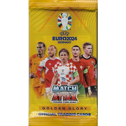 Match Attax UEFA Euro 2024 Collection: Golden Glory Ltd Ed., Denmark - Eriksen